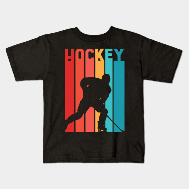 Colorful Hockey Player Best Gift Hockey Kids TShirt TeePublic